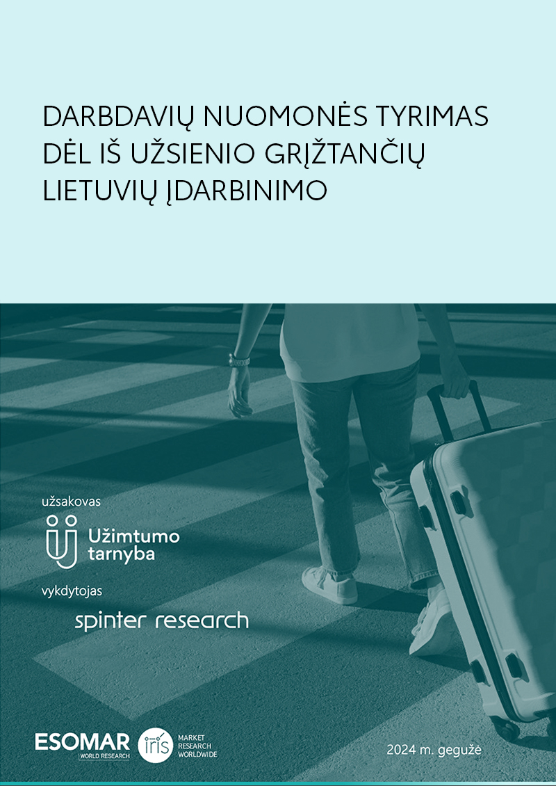 Darbdavių nuomonės tyrimas dėl iš užsienio grįžtančių lietuvių įdarbinimo